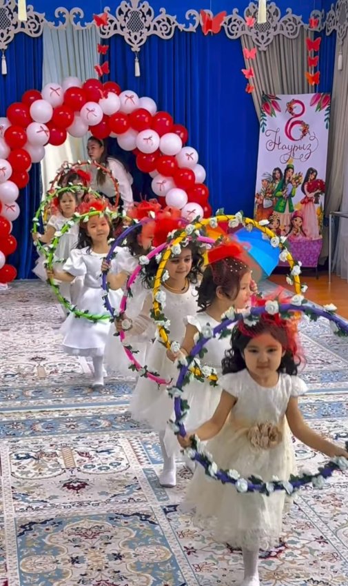 "Ақ көгершін" тобы. "Ана өмірдің шуағы" ертеңгілігі. Тәрбиеші Колдасова Айдана Бауыржановна